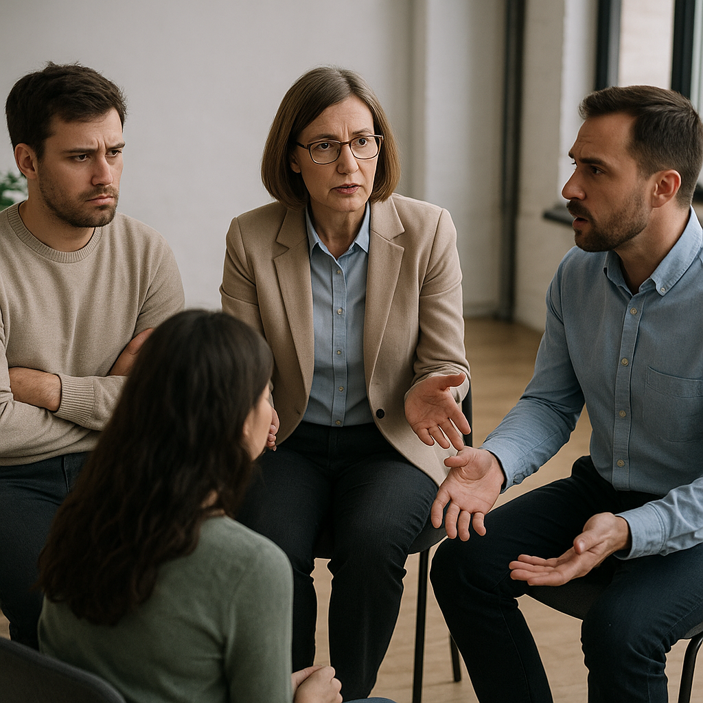 Jak moderować trudną dyskusję w grupie