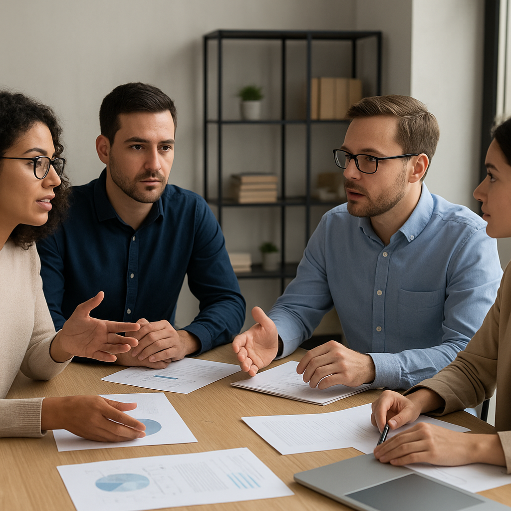 Jak prowadzić rozmowy w zespole projektowym