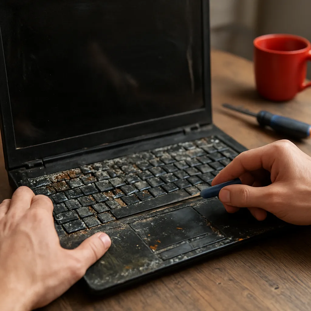 Jak odzyskać sprawność komputera po zalaniu lub przegrzaniu