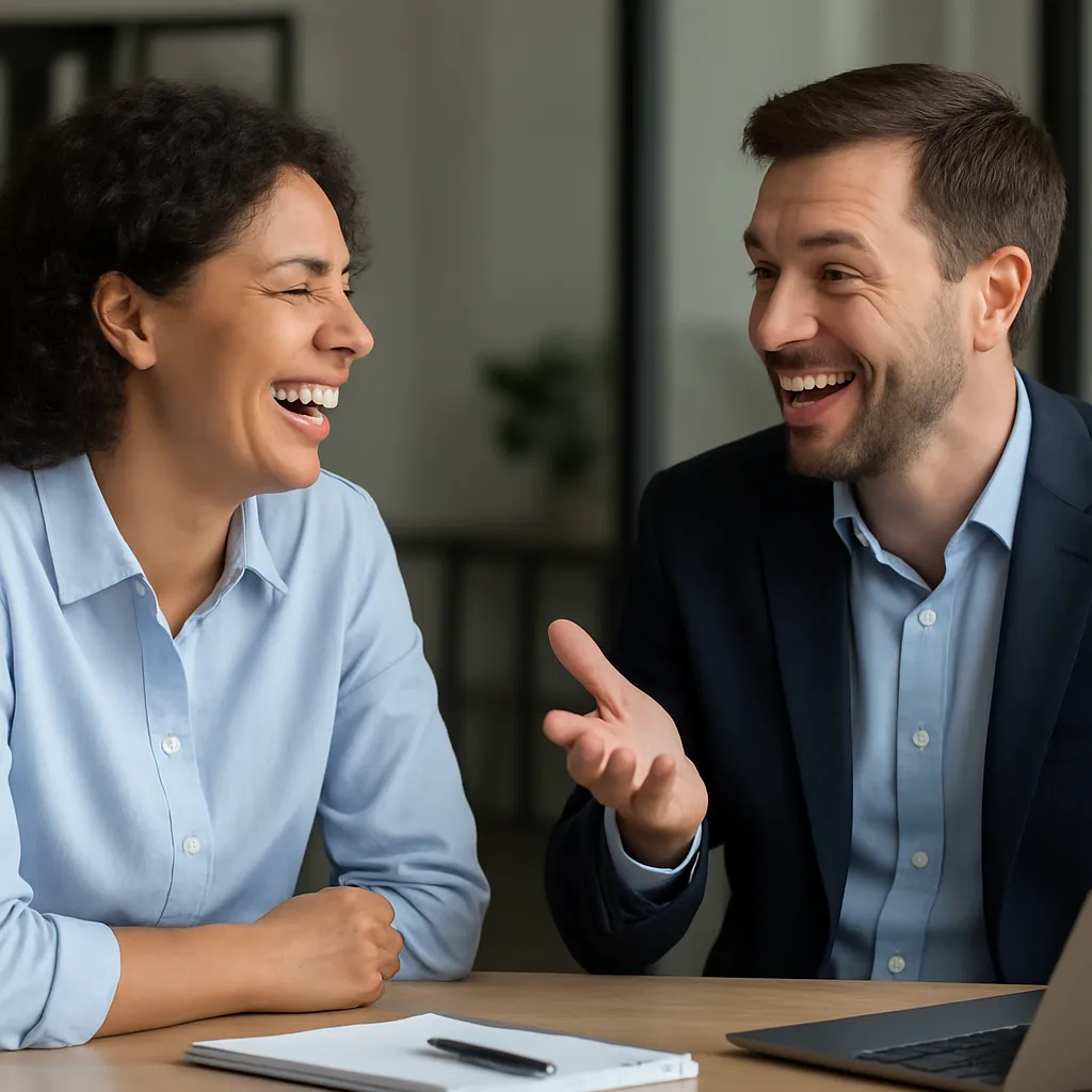 Jak używać humoru, żeby rozładować napięcie